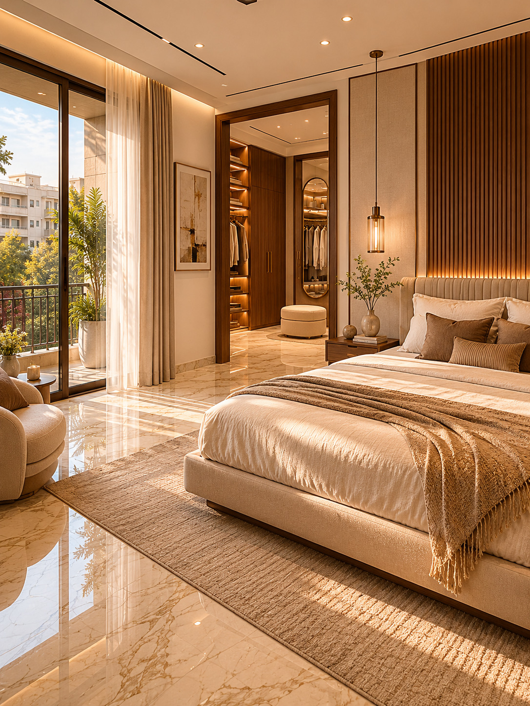 Bedroom interior